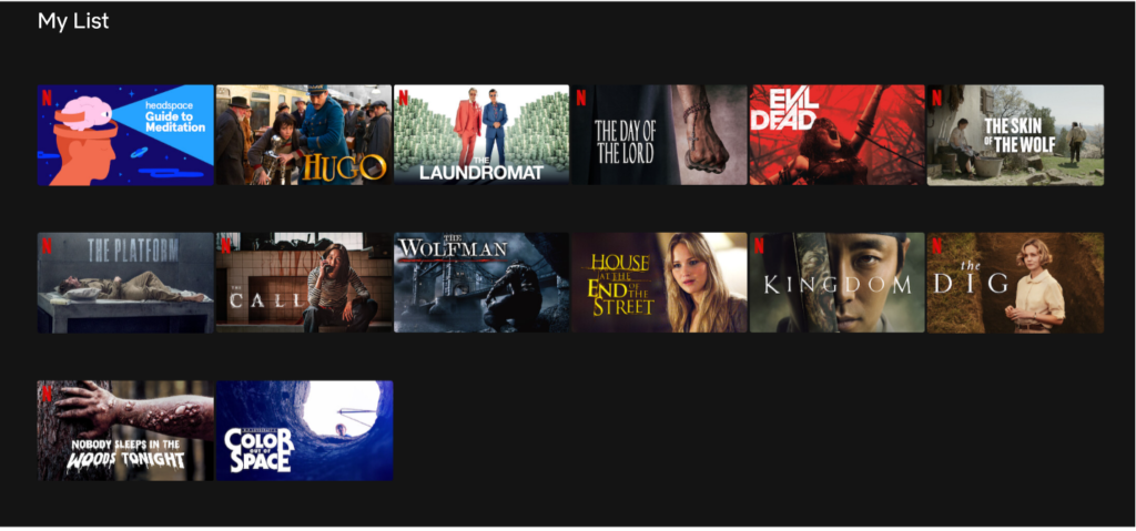 Netflix My List Image