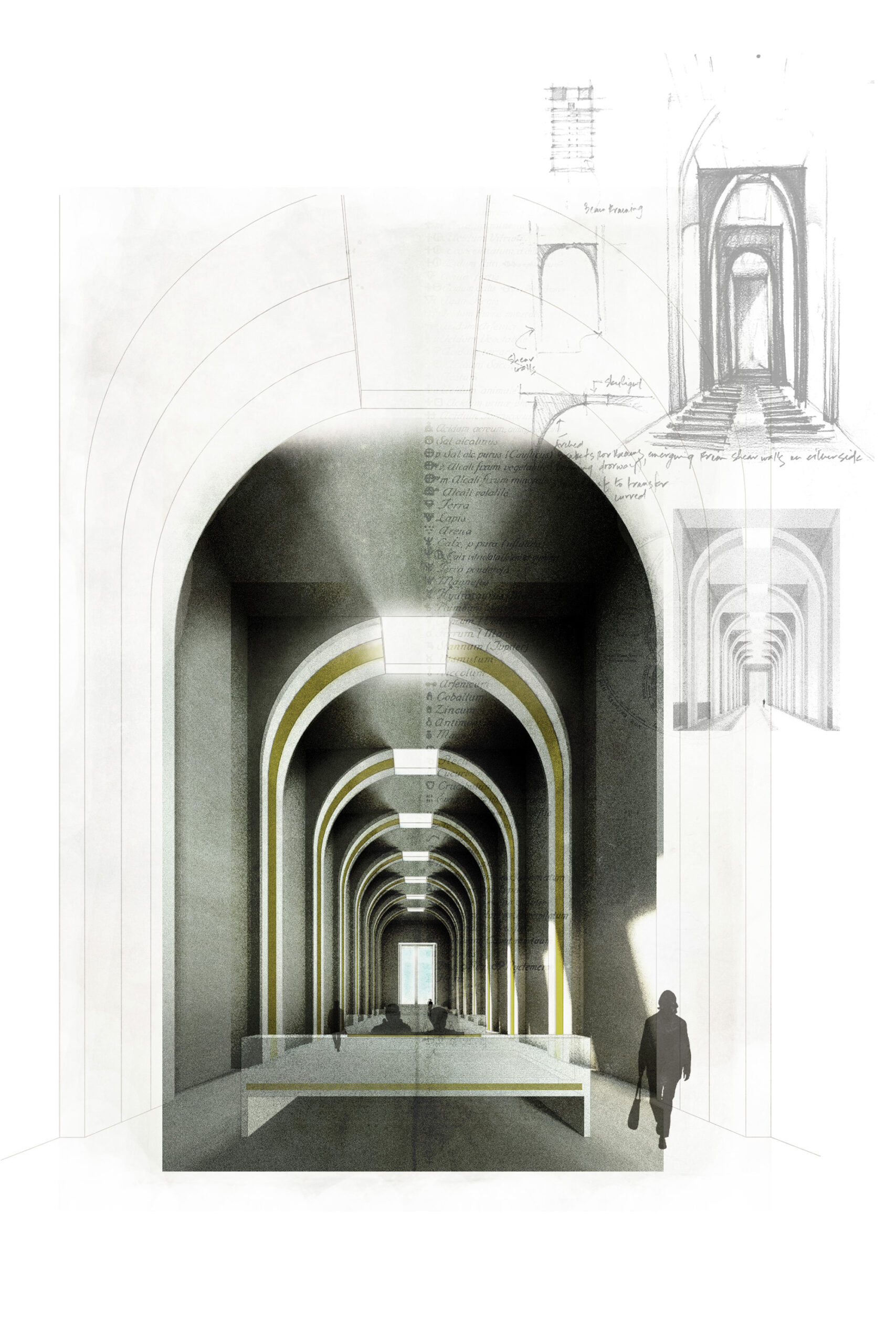 Mausoleum Chapel / Architectural Rendering