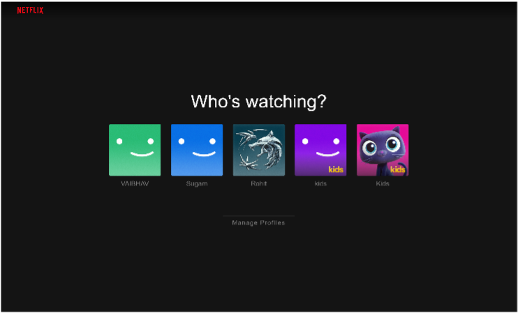 Netflix Family Profiles Image