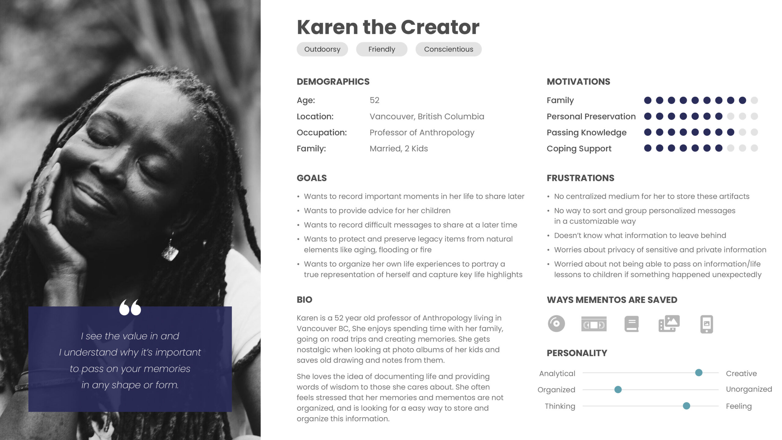 Persona of Karen